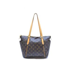 LOUIS VUITTON Totally Monogram Beige Tan Coated Canvas Handbag Hobo Bag